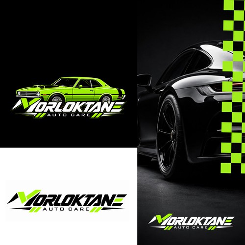 Morloktane Auto logo design 
