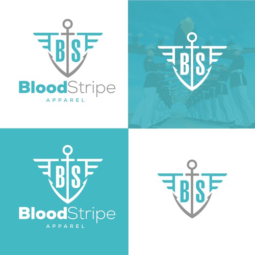 Logo Entry 2 for BloodStripe Apparel