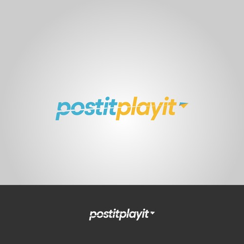 clean logo for post and play