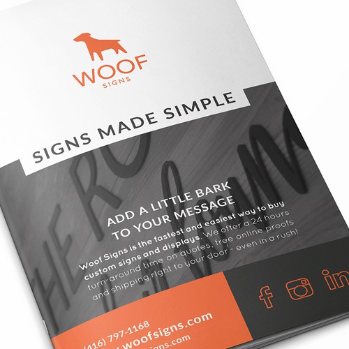 Woof Signs Catalog