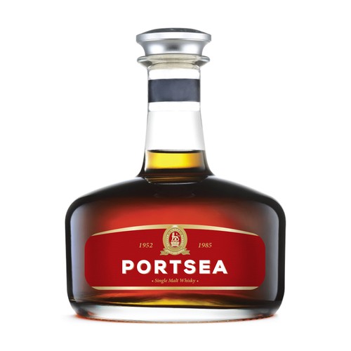 Label design for Portsea alcohol beverages
