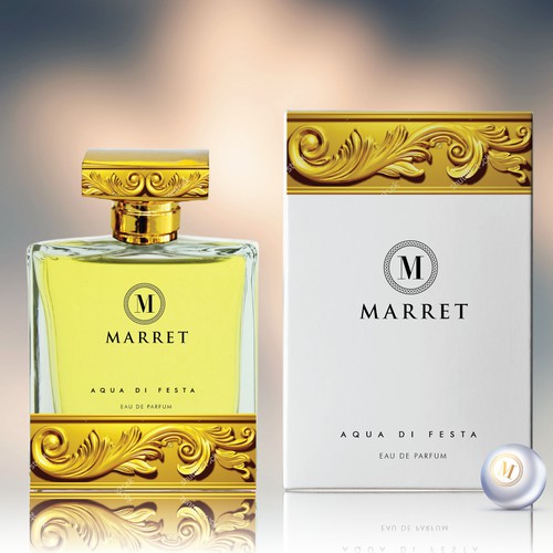 Fragrance label and box design