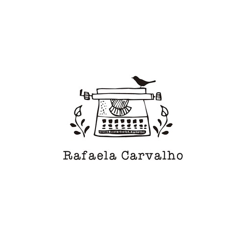 Simple but meaningful logo for an author