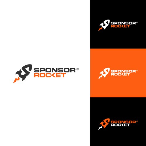 Logo concept for Sponsor Rocket