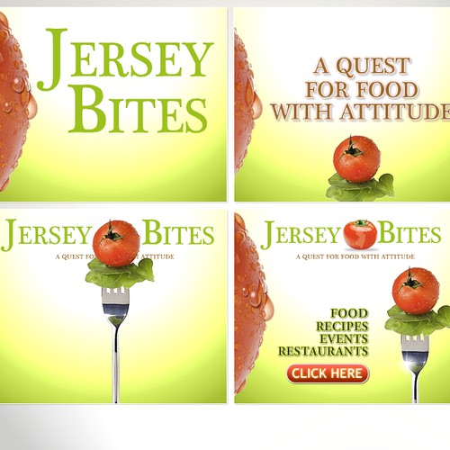 Jersey Bites animated flash banner