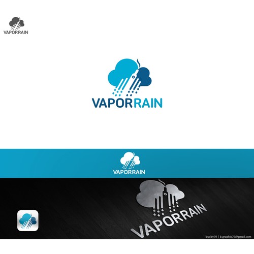 Design a logo for a premium e-cigarette store