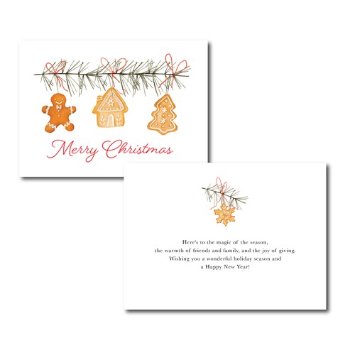 Christmas greeting card