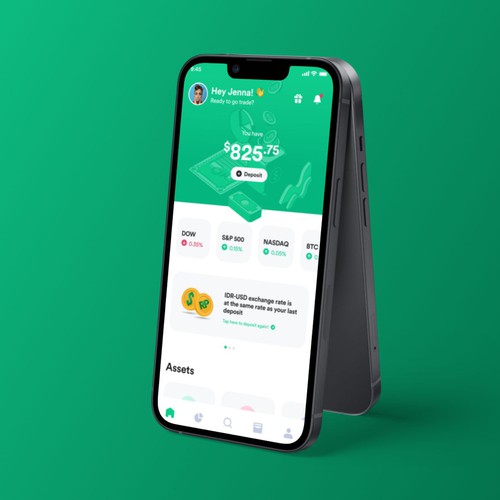 Gotrade App redesign concept