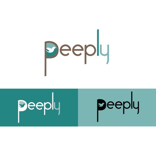 Create a high visibility logo for Peeply!
