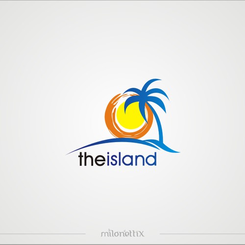 Logo for The Island