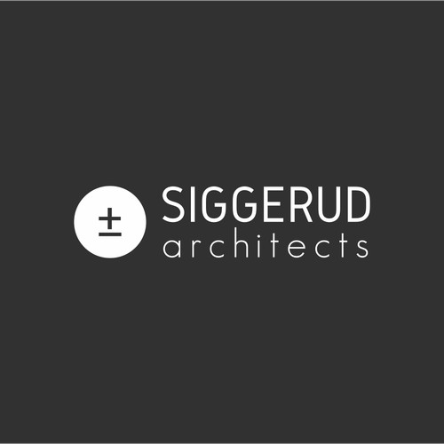 Logo for Siggerud architects firm.