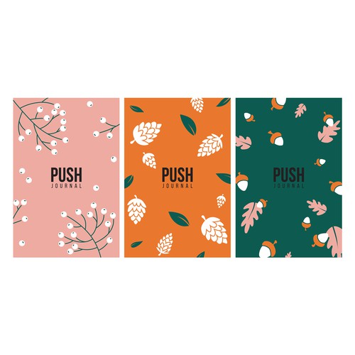 Push Journal Cover Design