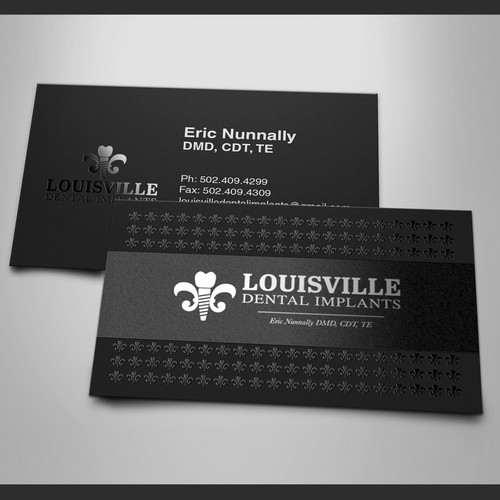 Business Cards and Stationary for Dental Implant Practice