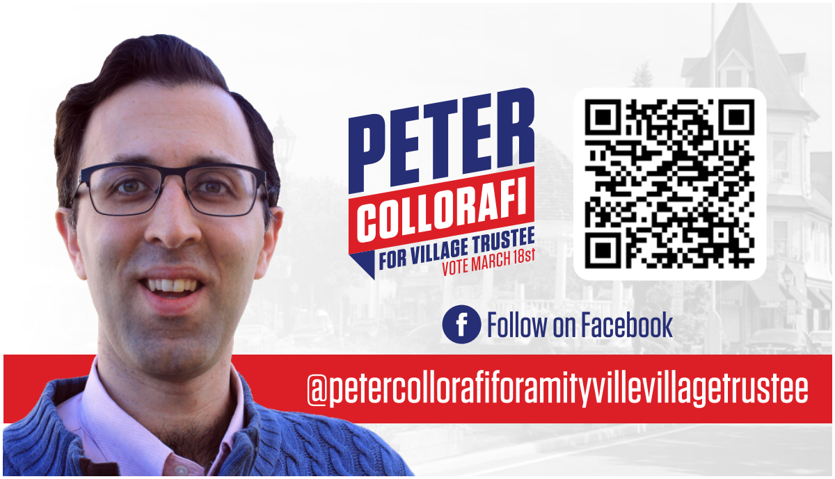 Political yard sign, business card, and Facebook banner