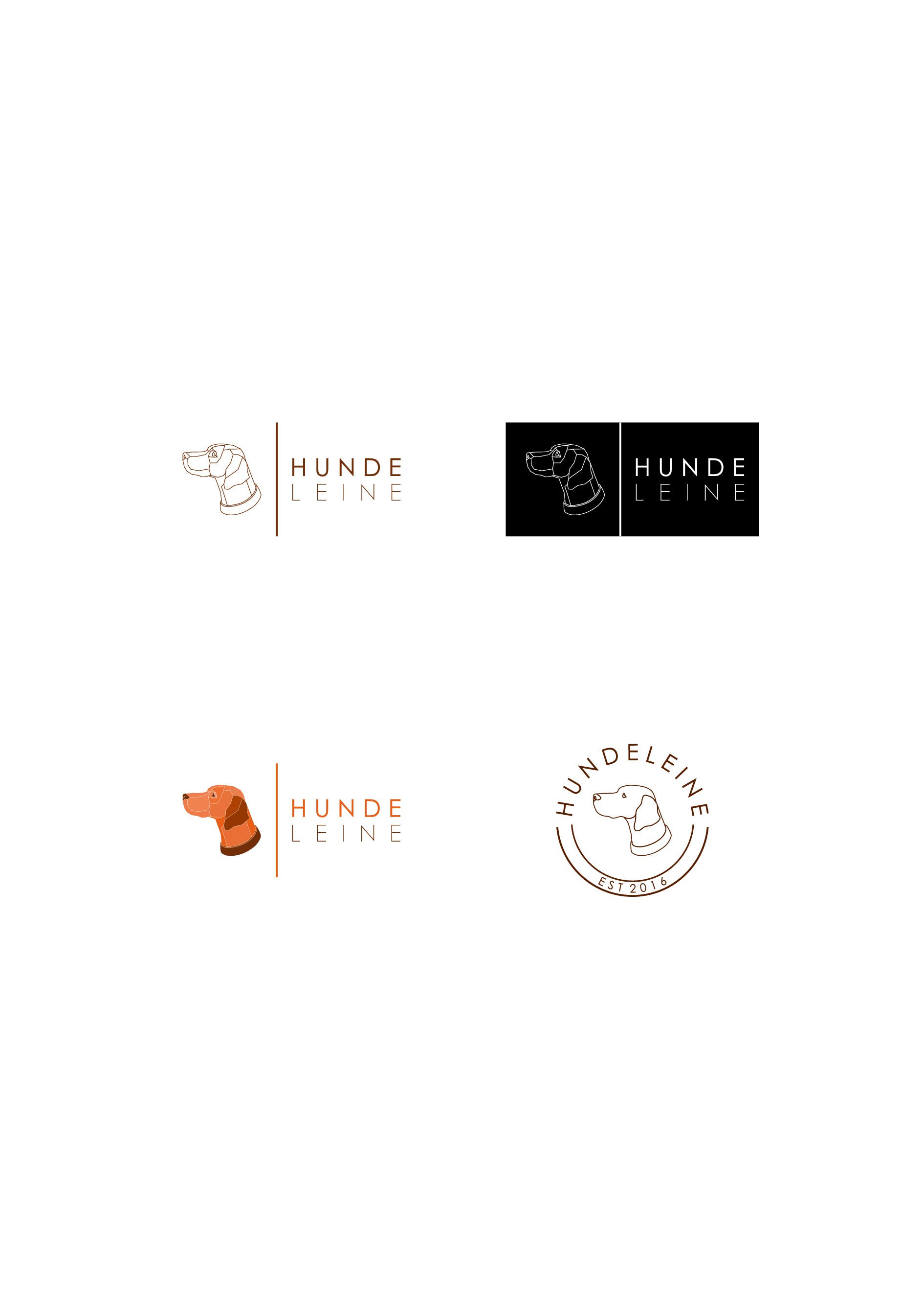 Create an original, eye-catching logo for Melbourne based leather dogwear creators, Hundeleine