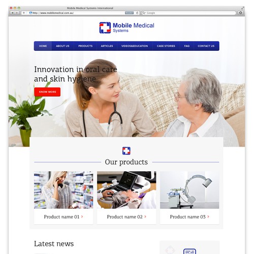 New website for Australian medical supplier