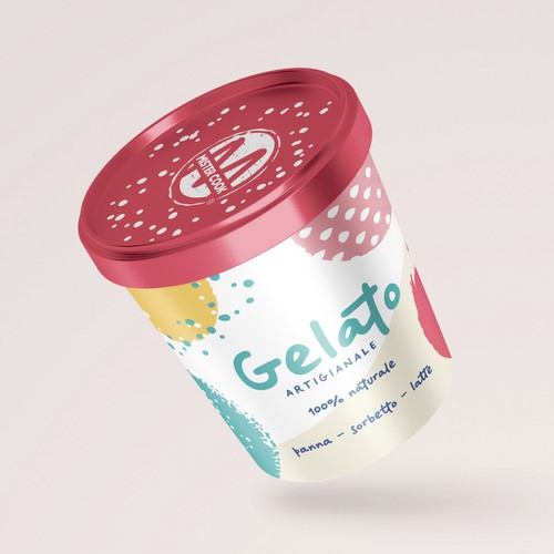 Premium Design for Ice Cream Packaging 