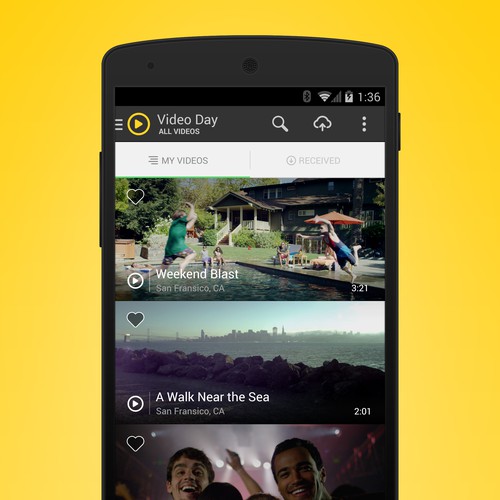 Create a Winning Android App Design for VideoDay