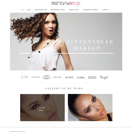 Makeup web site
