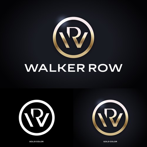 Walker R Letter Logo