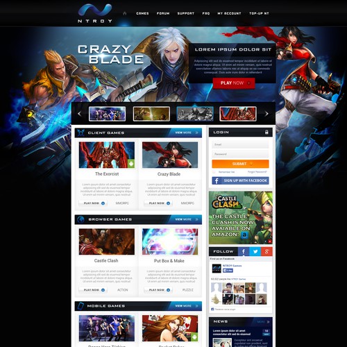 MMO Games Portal