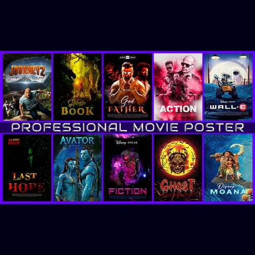 professional movie poster design