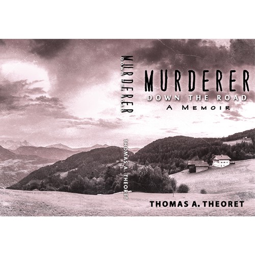 Book Cover MURDERER DOWN THE ROAD by Thomas A. Theoret 