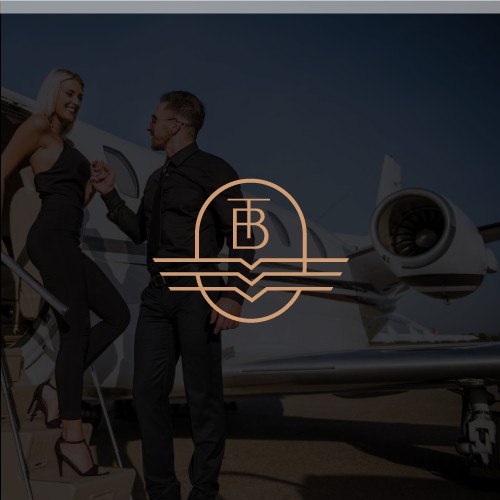 Luxury Logo Design For Private Aviation Brokerage