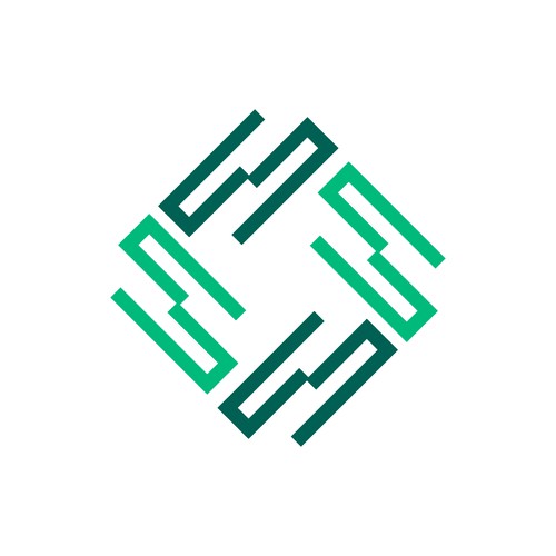 S Minimalist architecture nature logo