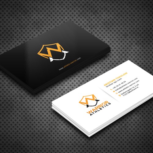 Warrior Athletics Business Card