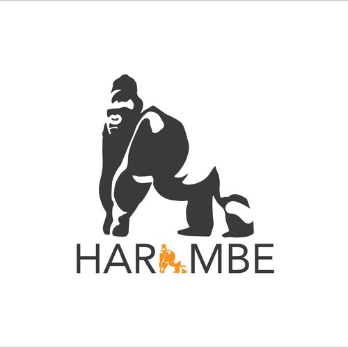 Harambe Logo Design