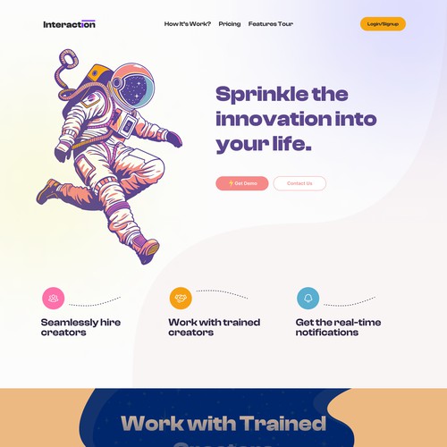 Website UI UX design