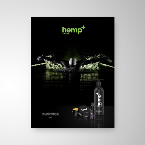 hemp+ Sport Collection Poster