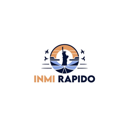 Inmi Rapido logo design