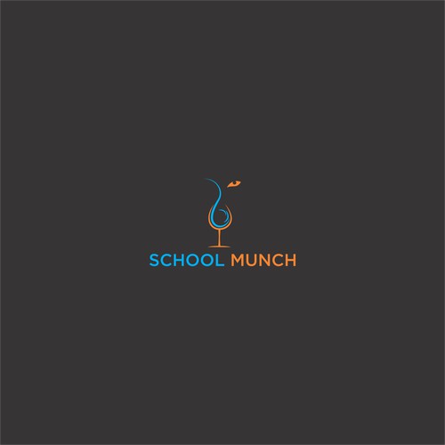 Create bright, fun logo for a high school food delivery service