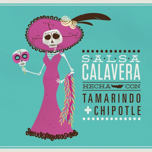 Help Calavera Sauce create an exciting label!