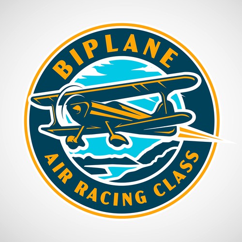 logo for plane racing event