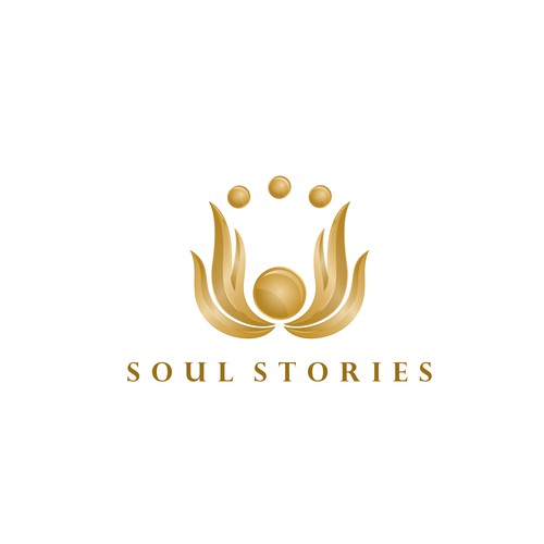 egyptian influenced logo for Soul Stories