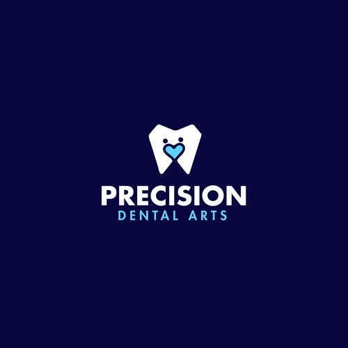 precision dental arts logo