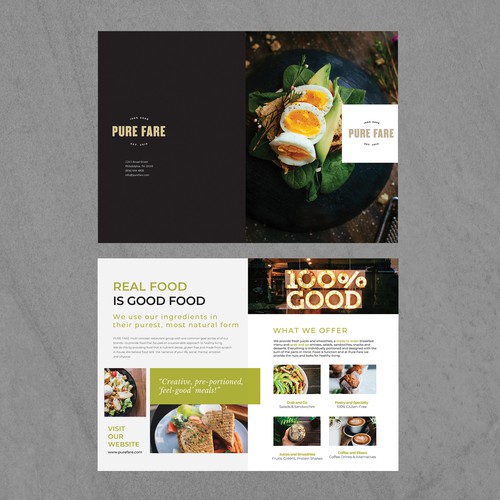 Restaurant Brochure