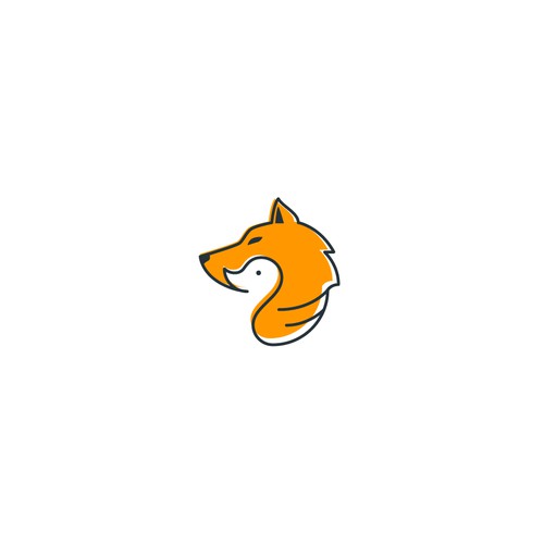 Animal Logo for "DuckFox"