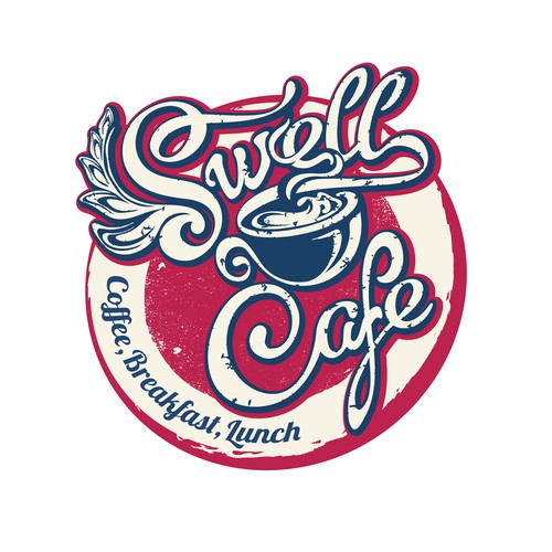 New Logo for Awesome Beach Spot - The Swell Cafe