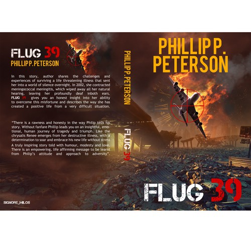 Cover design for flug 39. Finalist