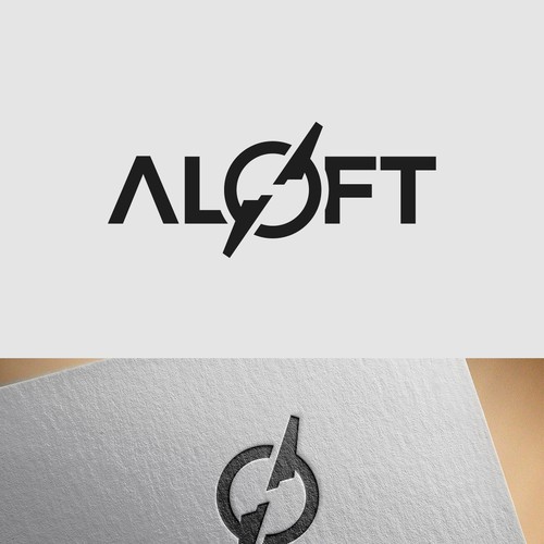 Bold logo for aerial imaging company
