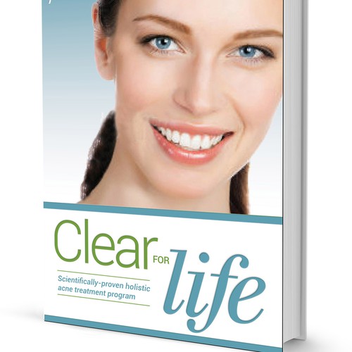 Natural acne treatment book needs cover