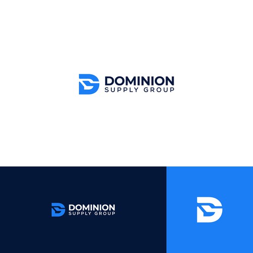 Monogram logo for a construction company.