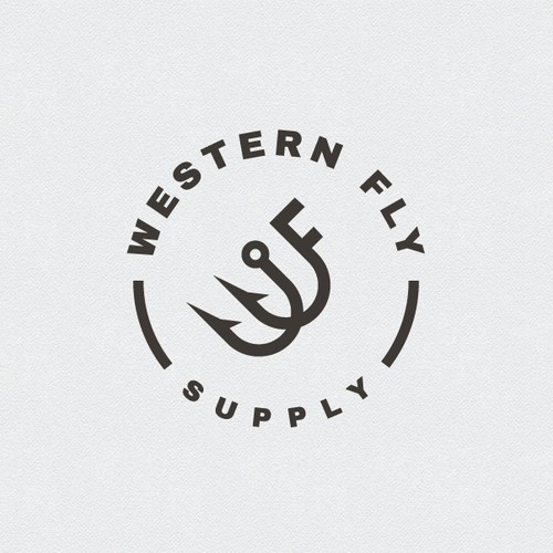 Create a logo for a fly fishing online shop