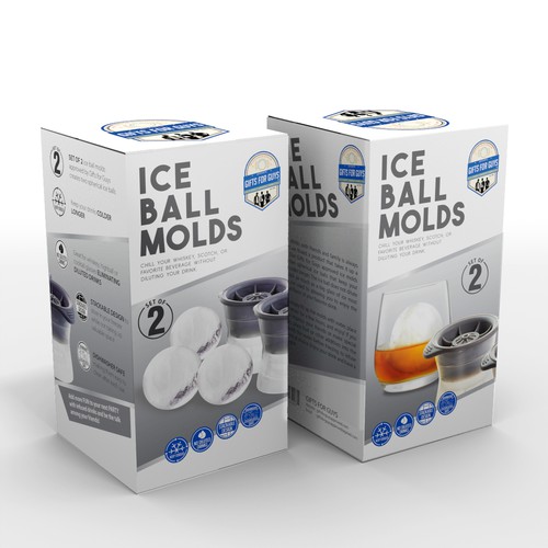 packaging for Ice Ball Molds
