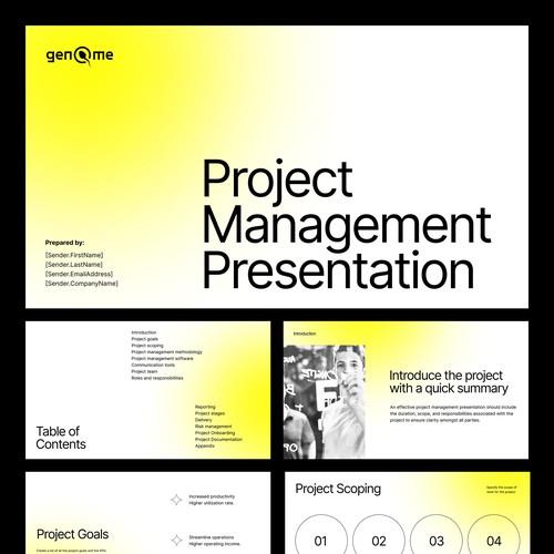 Modern PowerPoint Presentation Template