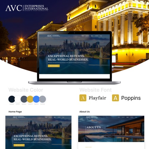 Professional Landing Page